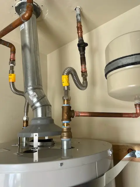 Water heater installation and plumbing repair in Pleasant Point